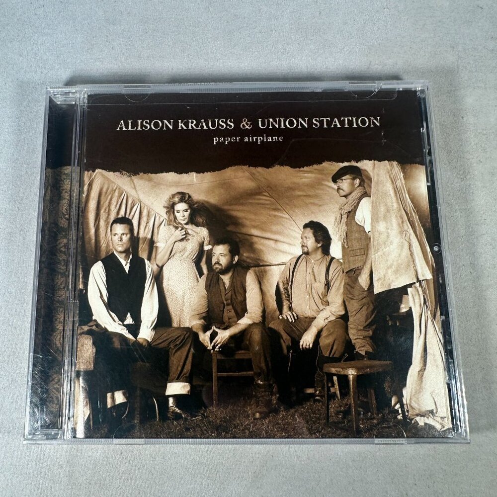 Alison Krauss & Union Station Paper Airplane CD  Country Folk Album Original